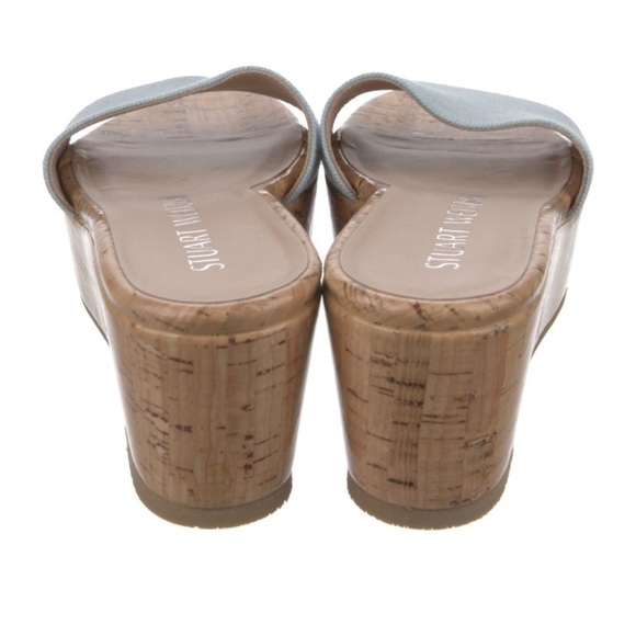 Denim Stuart Weitzman wedges - Picture 4 of 5